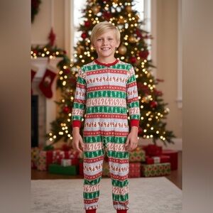 Jammies For Your Families® Joyful Celebration One-Piece PJ’s Festive Holiday